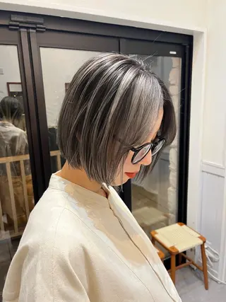 ショート ボブ/レイヤー/ ショートcovo代表のヘアスタイル