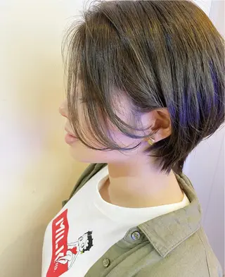 ショート カラー scene.池袋所属・scene. haraのヘアスタイル