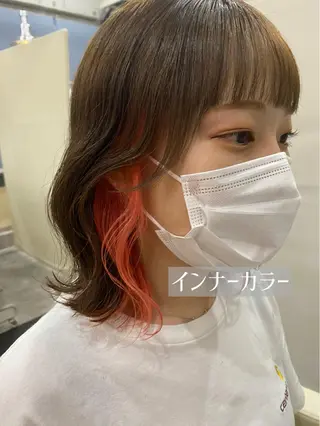 セミロング DopeLIT モデル募集中のヘアスタイル