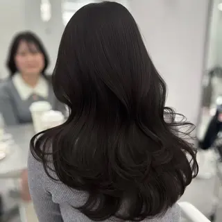 ロング カラー 韓国ヘア🇰🇷× 髪質改善🫧テルのヘアスタイル
