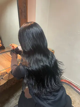 カラー ありあ【カット、 パーマモデル】のヘアスタイル