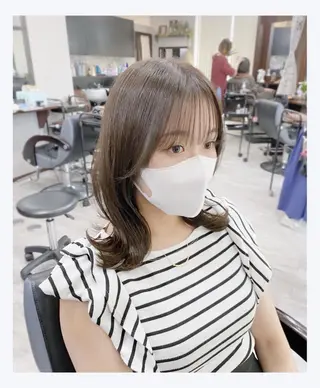 ミディアム カラー cocoru所属・＊横浜駅＊ 金子 誠也のヘアスタイル