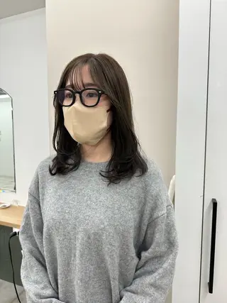 ミディアム カラー キッズ オトナヘア🌸 harukaのヘアスタイル