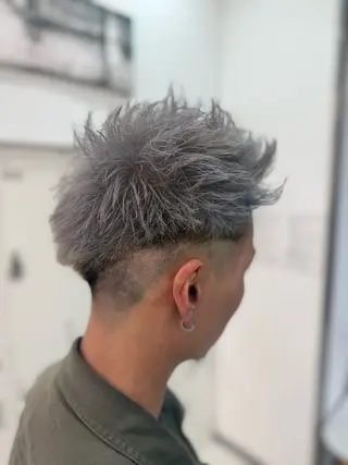 カラー メンズ 🦄ブリーチ特化‼️ Ash小岩YUTAのヘアスタイル