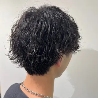 パーマ メンズ 𝙎𝙚𝙞𝙧𝙖 ☆カット/パーマのヘアスタイル