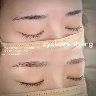 アイブロウ limoo RINAのマツエク・マツパデザイン