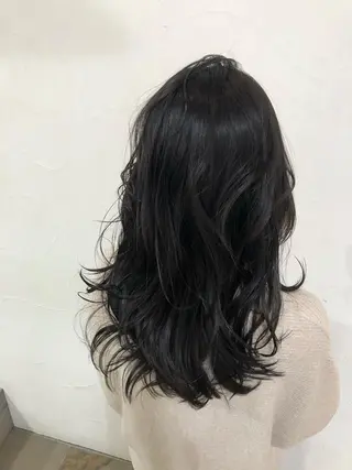 セミロング カラー 【髪質改善師】 鈴木伸之介のヘアスタイル
