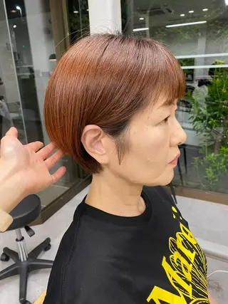ショート CIEN所属・松下 育未のヘアスタイル