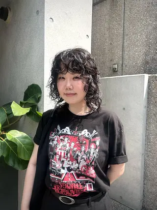 パーマ 柚音 nero hairのヘアスタイル
