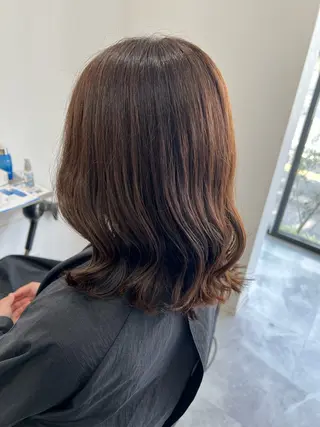 ミディアム 透明感/レイヤー💎 髪質改善/希美のヘアスタイル