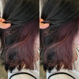 ミディアム カラー darts所属・髪質改善･烏丸💠 KAREN💠のヘアスタイル