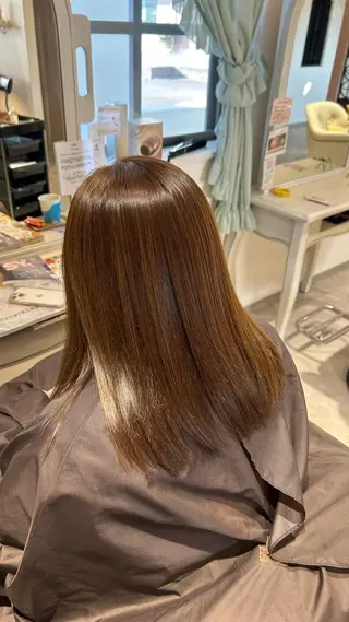 カラー nook.【ヌーク】所属・yumi/ nook.【ヌーク】のヘアスタイル