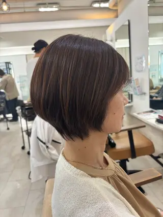 ショート HairMake NEW YORK所属・カットモデル募集/ 加藤美月のヘアスタイル