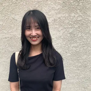 ロング カラー ヘアアレンジ 韓国×巻ける髪質改善 💍maki💍のヘアスタイル