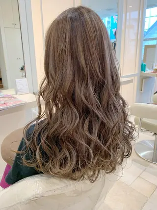ロング パーマ ✨パーマ特化 遠藤 まりえ✨のヘアスタイル
