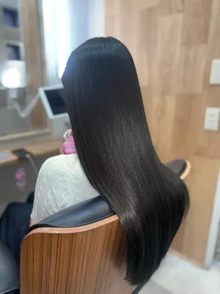 ロング カラー 多賀 順平のヘアスタイル