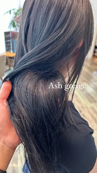 ロング カラー k-twoあべのキューズモール店所属・k-two☁あべの/ 艶感カラー/Touaのヘアスタイル