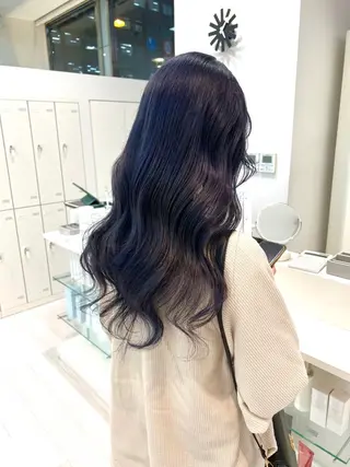 ロング カラー ParveMix🍀 藤原愛未のヘアスタイル