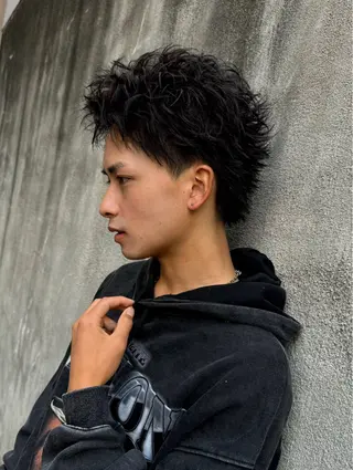 パーマ メンズ 大人メンズパーマ メンズ特化　萱原大幹のヘアスタイル