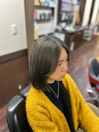 ミディアム 篠田 蒼のヘアスタイル