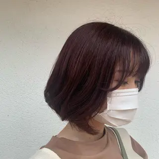 ミディアム カラー 韓国🇰🇷髪質改善 Chisaki치사키のヘアスタイル