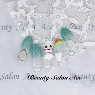 ネイル Beauty Salon Ace（ネイルサロン　エース）所属・池袋フィルイン Ace♡長さだしのネイルデザイン