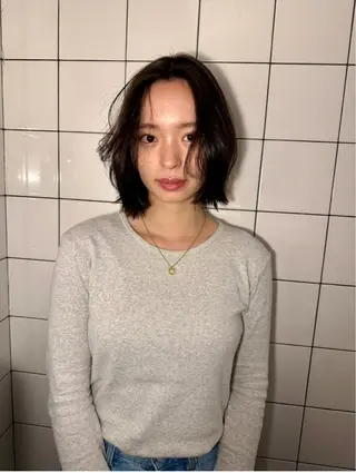 ショート 捺葵 @72tomi__のヘアスタイル