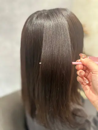 セミロング 🆕TRUTH千葉店 店長Yuのヘアスタイル