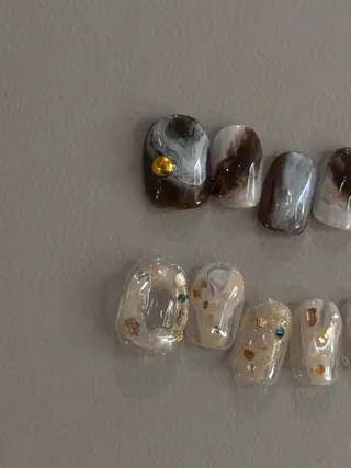 ネイル calla NAIL南森町店所属・calla/南森町/ パラジェルのネイルデザイン