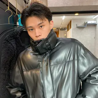 ショート メンズ ダウンパーマ 【sity.ザイク】のヘアスタイル