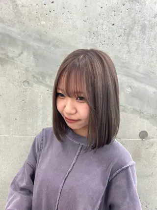 ミディアム カラー/エクステ 🤍ルナのヘアスタイル