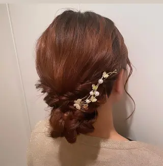 ロング ヘアアレンジ T Ayaのヘアスタイル