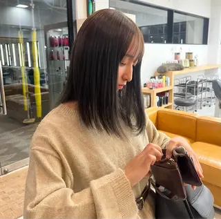 ミディアム 木下 寧々のヘアスタイル