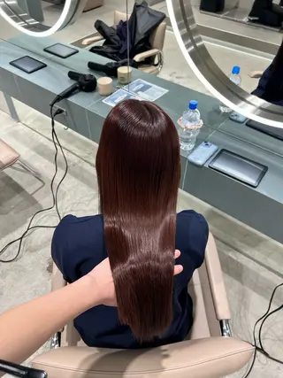 ミディアム ✨髪質改善 縮毛矯正 艶髪 立川 コウキ✨のヘアスタイル