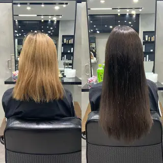 ロング カラー ヘアアレンジ ar+ ❤︎ maiのヘアスタイル