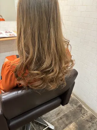 セミロング カラー masa ディレクターのヘアスタイル