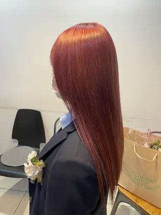 ロング カラー 酸スト/フェザー パーマ/三谷海斗のヘアスタイル