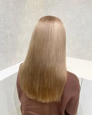 ロング カラー 韓国ヘア🇰🇷透明 感カラー/yui💞のヘアスタイル