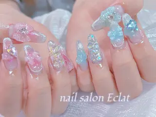ネイル ネイルサロンエクラ 🫧Shizukaのネイルデザイン