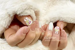 ネイル フルリール 【プライベートサロンのネイルデザイン