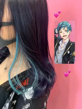 セミロング カラー EMANON新宿東口所属・新宿駅近♡個室 ♡関口三都季🌜のヘアスタイル