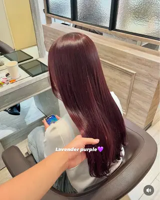 ミディアム カラー ブリーチなしダブル カラー/なぎ🦖ᩚのヘアスタイル