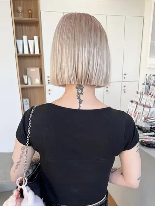 カラー ハイトーンカラー 🥣🫧Sanaのヘアスタイル