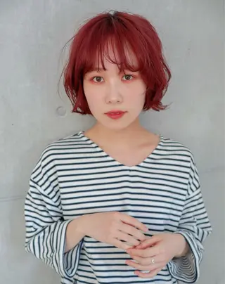 ショート UNIVERSE.所属・山内 悠のヘアスタイル
