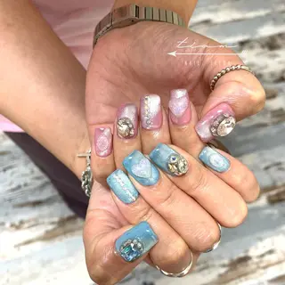 ネイル 𝑡𝑖𝑎𝑚𓂃 きむらゆきののネイルデザイン