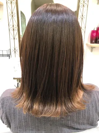 ミディアム MYA 🤍kanaのヘアスタイル