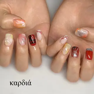 ネイル καρδιά -ｶﾙﾃﾞｨｱ-のネイルデザイン