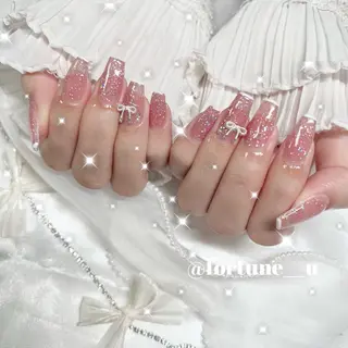 ネイル 1/21空✩.💜 Yuuna💜のネイルデザイン