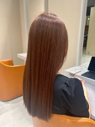 ロング カラー 小川結子 NEROのヘアスタイル