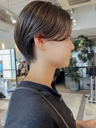 ショート レイヤーカット Kinoのヘアスタイル